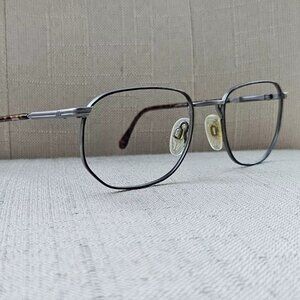Luxottica Men Eyeglasses Vintage Frame TOLEDO ANMBER 54[]20 135 Made in Italy